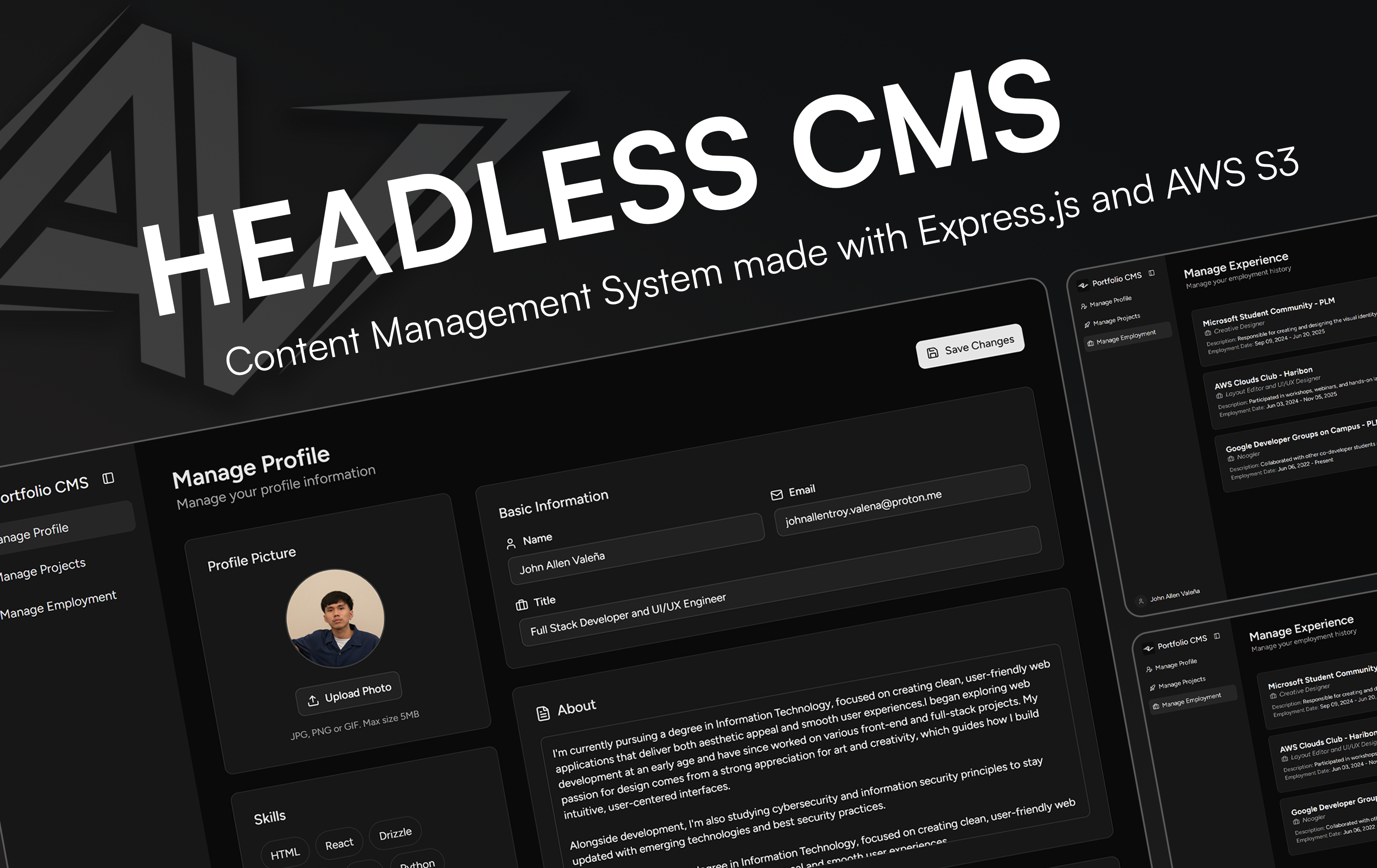 Custom Headless CMS